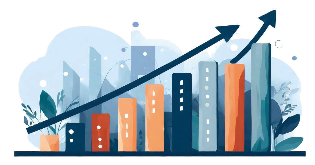 engaging content without ads - engaging content without ads - Bar graph showing content performance by type with blog having the highest engagement